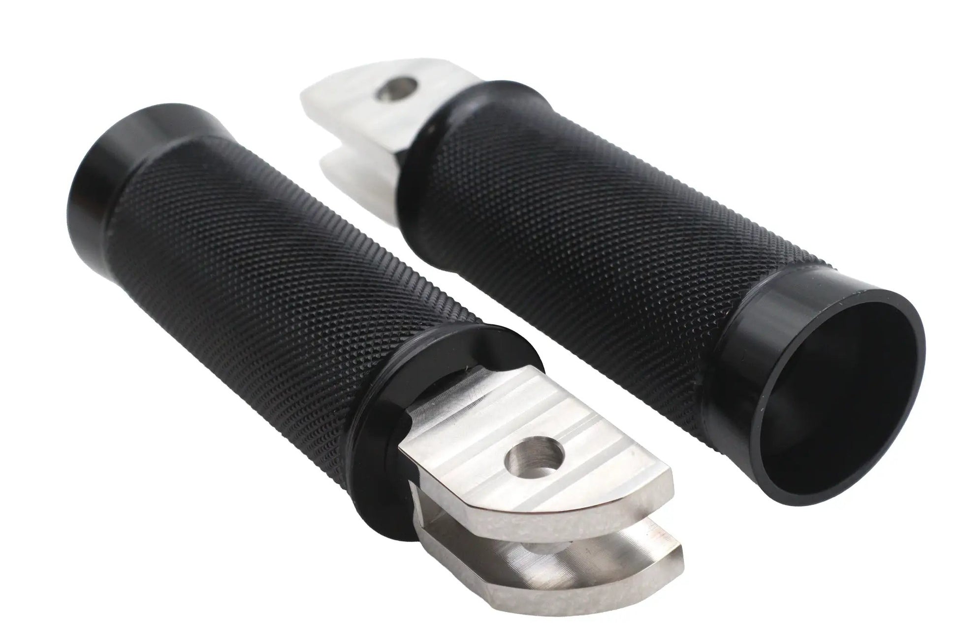 V-Twin M8 Speedster Driver Footpeg Set Black for Harley Davidson Models by V-Twin