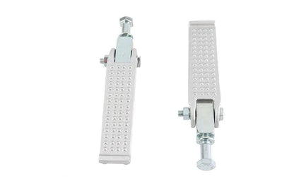 V-Twin Anderson Chopper Style Footpeg Set with Sand Cast Finish and 7/16 in Thread Mounts by V-Twin