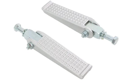 V-Twin Anderson Chopper Style Footpeg Set with Sand Cast Finish and 7/16 in Thread Mounts by V-Twin