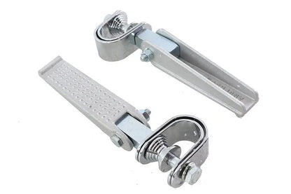 V-Twin Anderson Clamp on Footpeg Set - Chopper Style with Sand Cast Finish by V-Twin