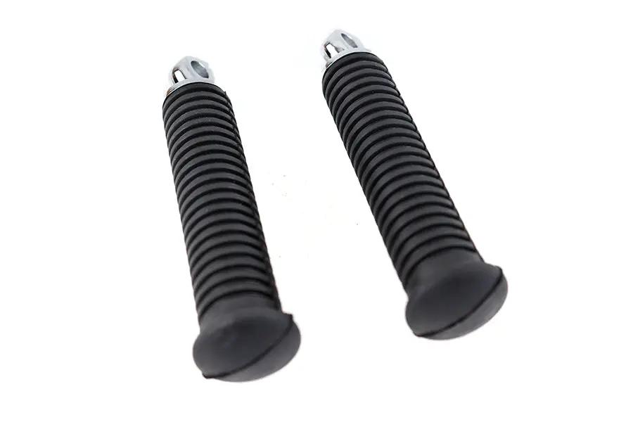 Wyatt Gatling Part 17-0441 Rubber Style Extended Footpeg Set for Harley-Davidson Motorcycles by Wyatt Gatling