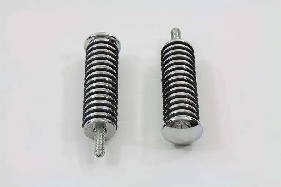 V-Twin Chrome Brake and Shifter Peg Set with 3/8 Inch Threaded Stud - Model 27-1520 by V-Twin