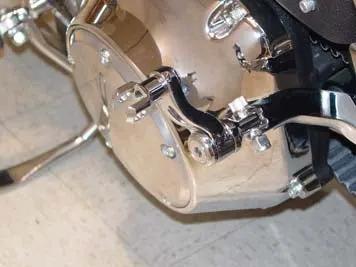 Wyatt Gatling Adjustable Passenger Footpeg Mount Kit Chrome - Part 63190 by Wyatt Gatling