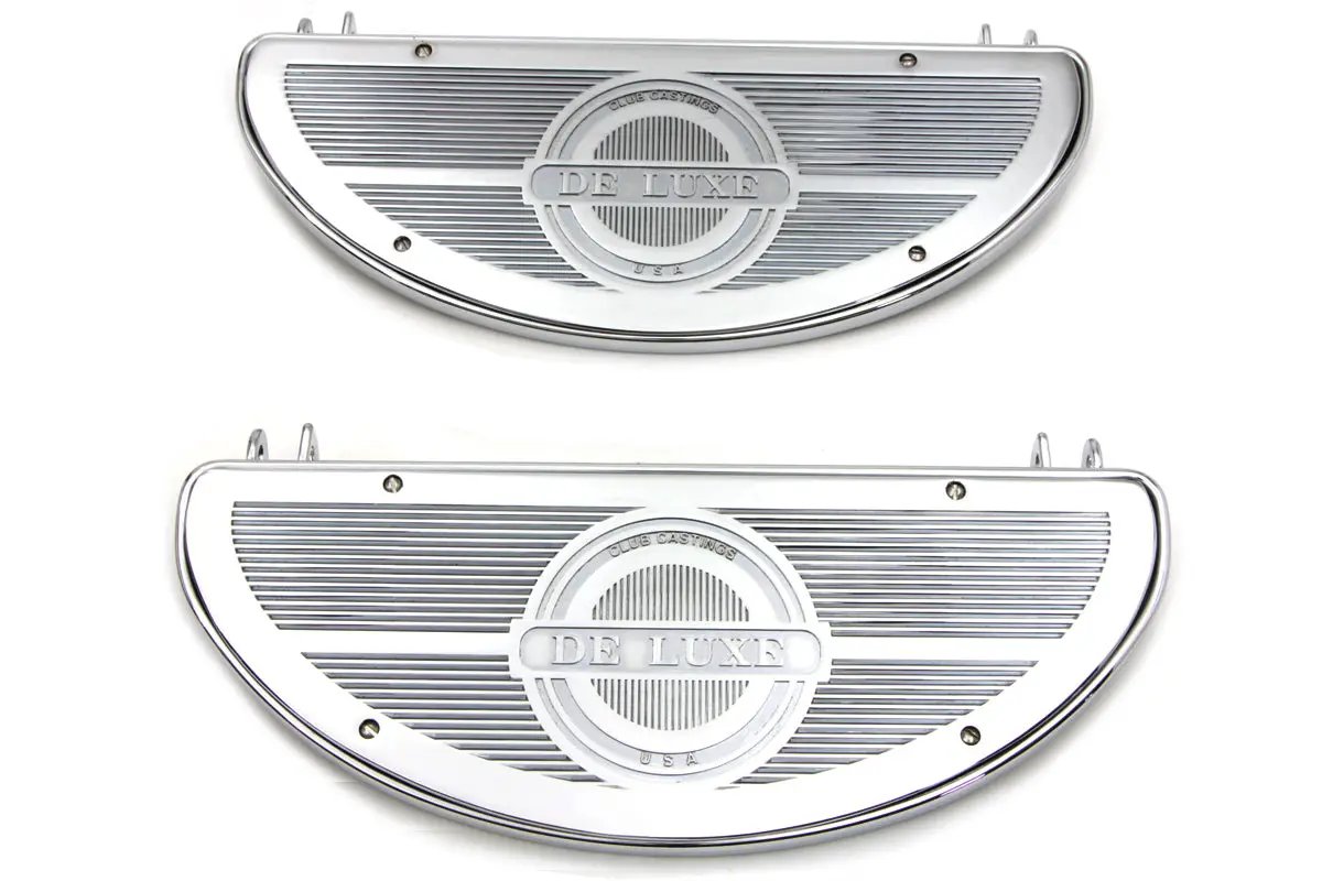 V-Twin Half Moon Footboard Set Chrome for Harley Davidson EL (1936-1945) by V-Twin