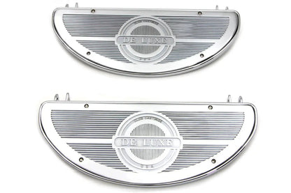 V-Twin Half Moon Footboard Set Chrome for Harley Davidson EL (1936-1945) by V-Twin