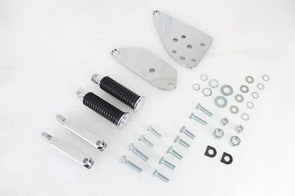 V-Twin Chrome Highway Bar Kit with Stock Footpeg for Harley Davidson Fx 1971-1980 by V-Twin
