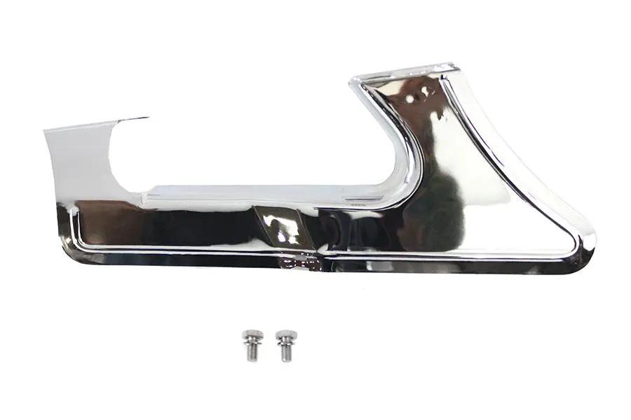 Wyatt Gatling Chrome Rear Belt Guard Lower Part #71366 for Harley Davidson FXR Models by Wyatt Gatling