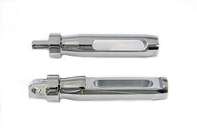 Wyatt Gatling Billet Slotted Style Footpeg Set for Harley Davidson FXST (1986-1995) by Wyatt Gatling