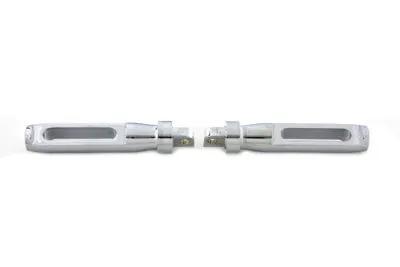 Wyatt Gatling Billet Slotted Style Footpeg Set for Harley Davidson FXST (1986-1995) by Wyatt Gatling