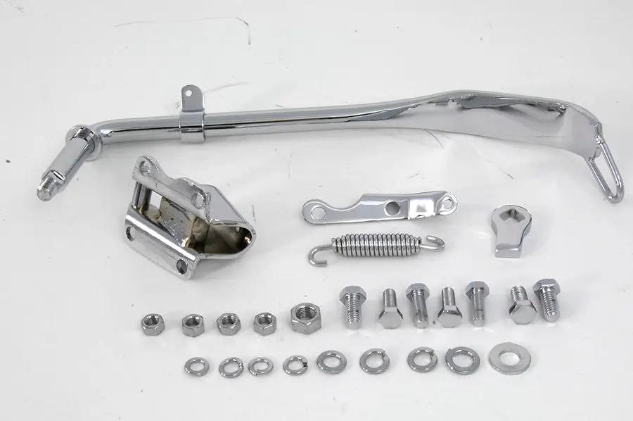 V-Twin Jiffy Kickstand Assembly Chrome for Harley Davidson EL and FL Models by V-Twin