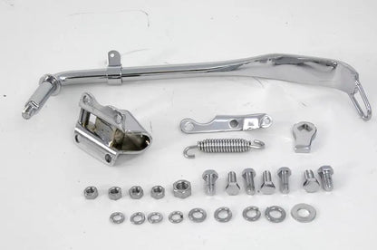 V-Twin Jiffy Kickstand Assembly Chrome for Harley Davidson EL and FL Models by V-Twin