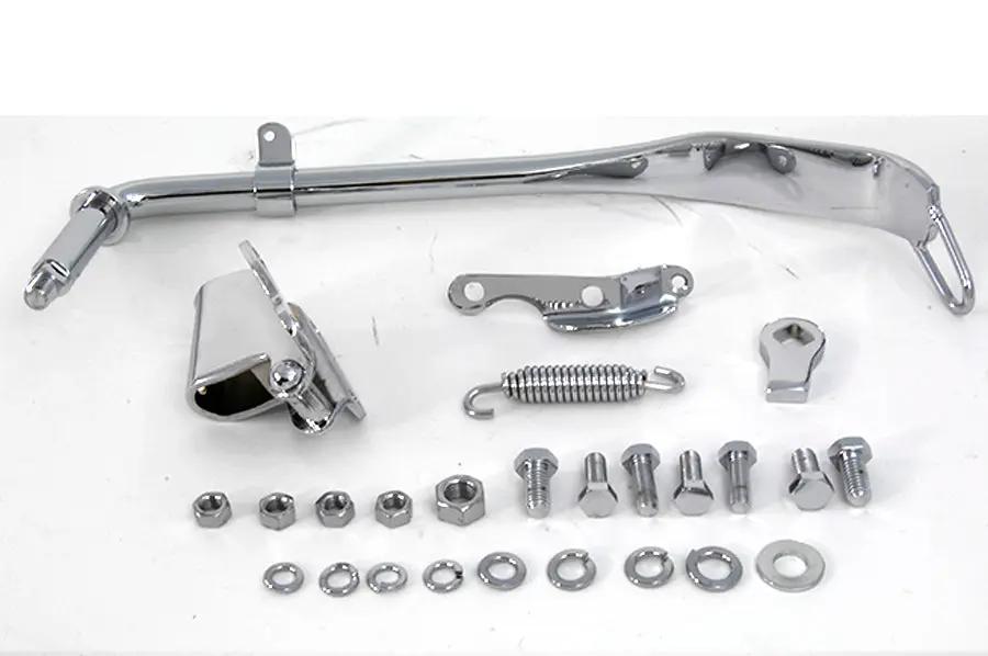 V-Twin Jiffy Kickstand Assembly Chrome for Harley Davidson EL and FL Models by V-Twin
