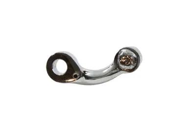 Wyatt Gatling Chrome Left Footpeg Bracket for Harley Davidson XLH by Wyatt Gatling