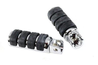 Wyatt Gatling Large Cats Paw Footpeg Set with Rubber Pads for Motorcycle Comfort and Vibration Reduction by Wyatt Gatling