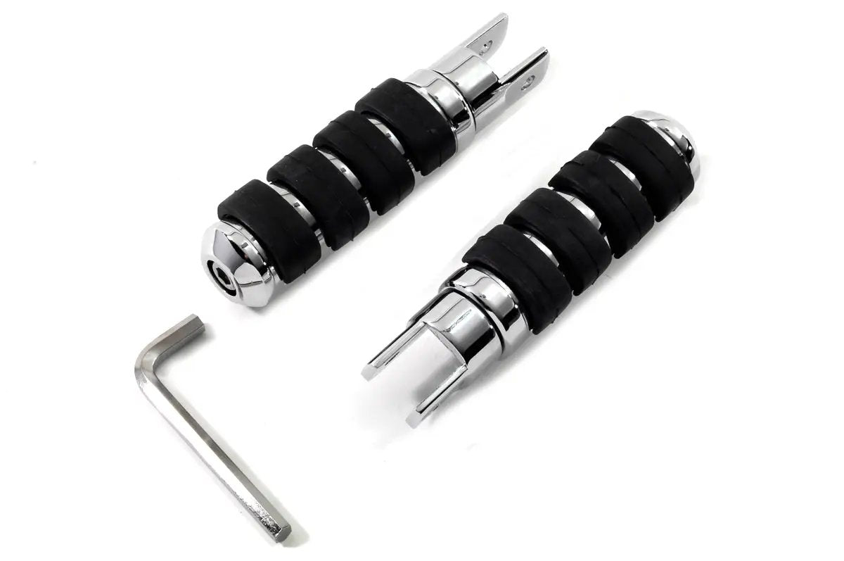 Wyatt Gatling Part 72279 Highway Bar Cats Paw Footpeg Set for 5/8 Inch Square Peg Mounts by Wyatt Gatling