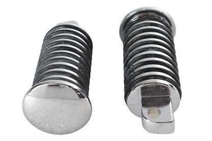 Wyatt Gatling O-Ring Style Chrome Footpeg Set for Harley Davidson Softail Models by Wyatt Gatling