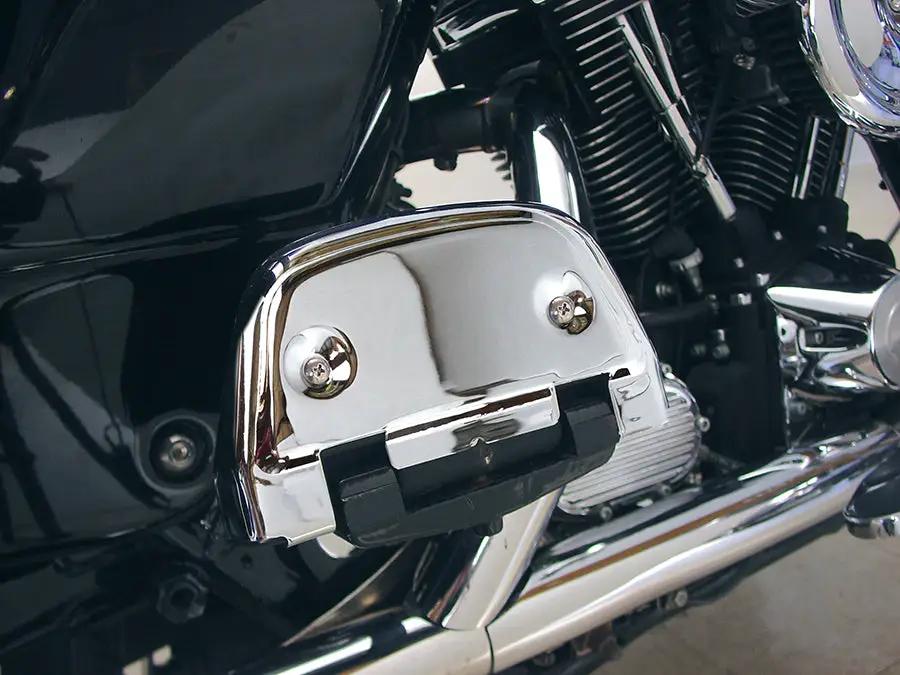 V-Twin Chrome Passenger Footboard Cover for Harley Davidson FLT (1987-1996) – Part C17-0451 by V-Twin