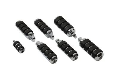 V-Twin Cats Paw Footpeg Kit for Harley Davidson XL Models - Small & Large Footpegs with Matching Shifter Peg by V-Twin