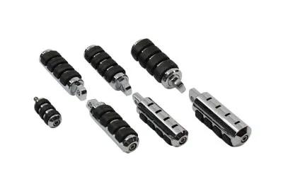 V-Twin Cats Paw Footpeg Kit for Harley Davidson XL Models - Small & Large Footpegs with Matching Shifter Peg by V-Twin