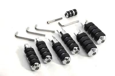 V-Twin Cats Paw Footpeg Kit for Harley Davidson XL 1970-1979 by V-Twin