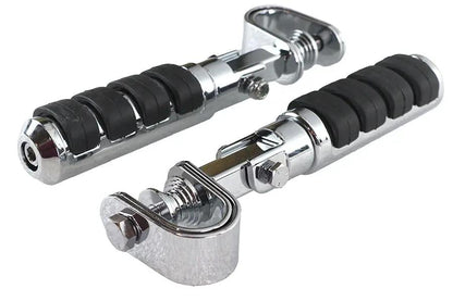Wyatt Gatling Cats Paw Footpeg Set for 1-Inch Engine Bar - Clamp-On Footpegs by Wyatt Gatling