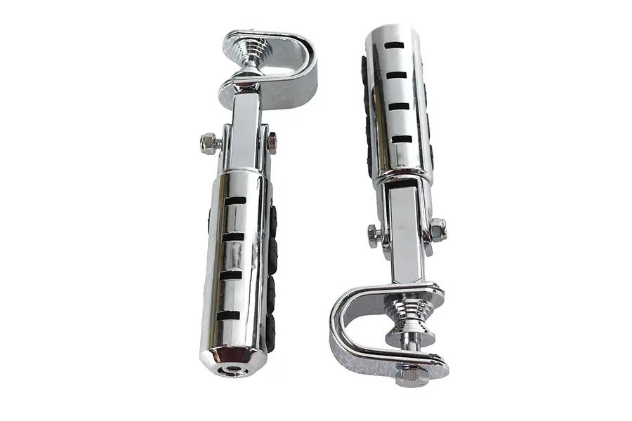 Wyatt Gatling Cats Paw Footpeg Set for 1-Inch Engine Bar - Clamp-On Footpegs by Wyatt Gatling