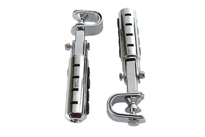 Wyatt Gatling Cats Paw Footpeg Set for 1-Inch Engine Bar - Clamp-On Footpegs by Wyatt Gatling