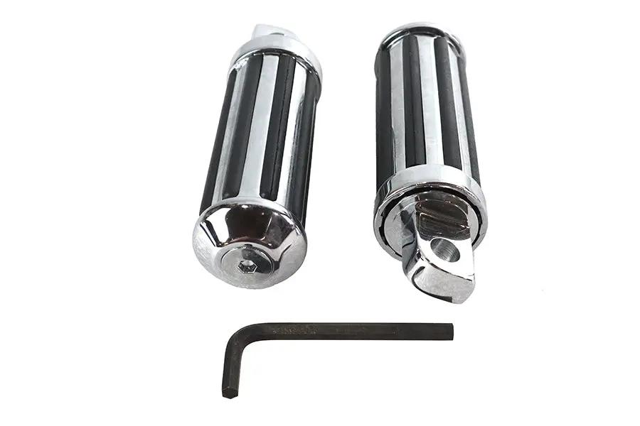 Wyatt Gatling 74430 Railer Style Driver Footpeg Set for Harley Davidson Softail Models by Wyatt Gatling