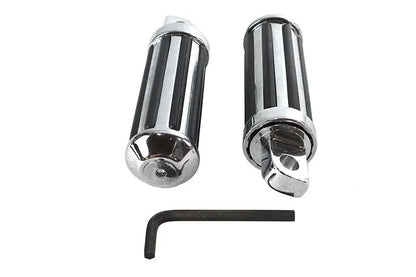 Wyatt Gatling 74430 Railer Style Driver Footpeg Set for Harley Davidson Softail Models by Wyatt Gatling