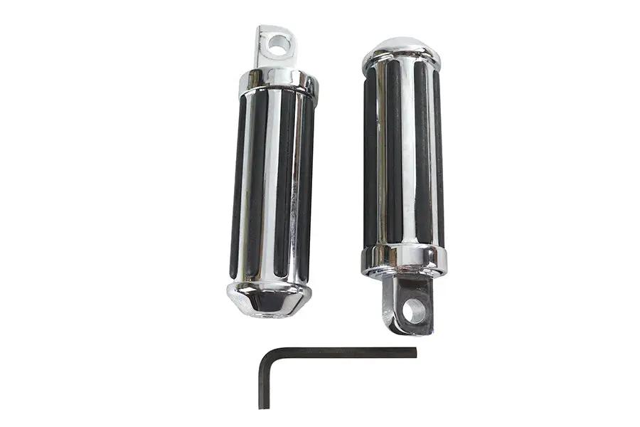 Wyatt Gatling 74430 Railer Style Driver Footpeg Set for Harley Davidson Softail Models by Wyatt Gatling