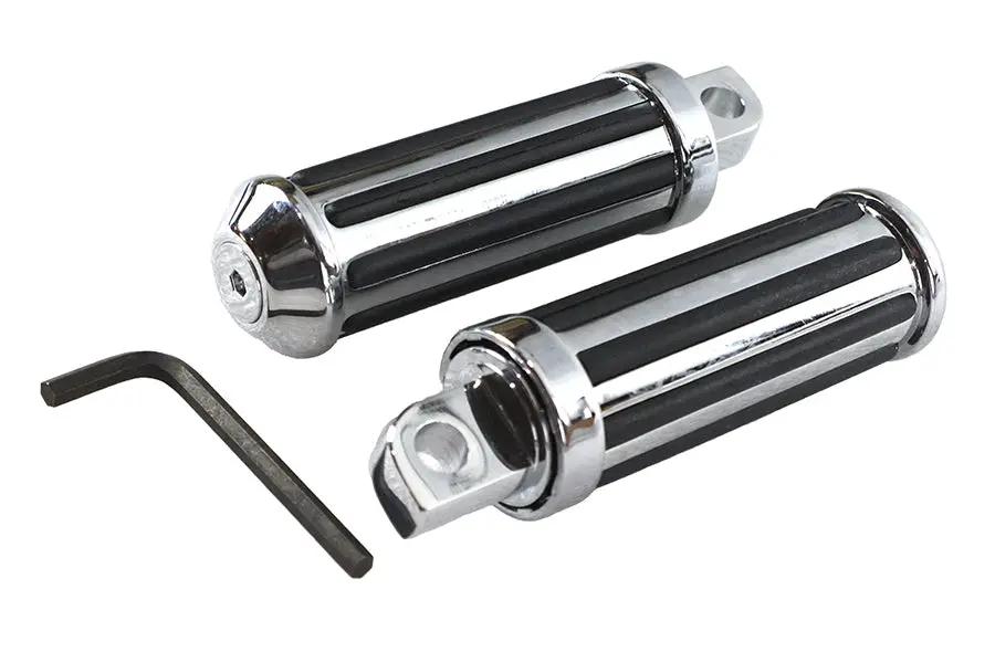 Wyatt Gatling 74430 Railer Style Driver Footpeg Set for Harley Davidson Softail Models by Wyatt Gatling