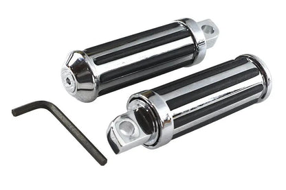Wyatt Gatling 74430 Railer Style Driver Footpeg Set for Harley Davidson Softail Models by Wyatt Gatling