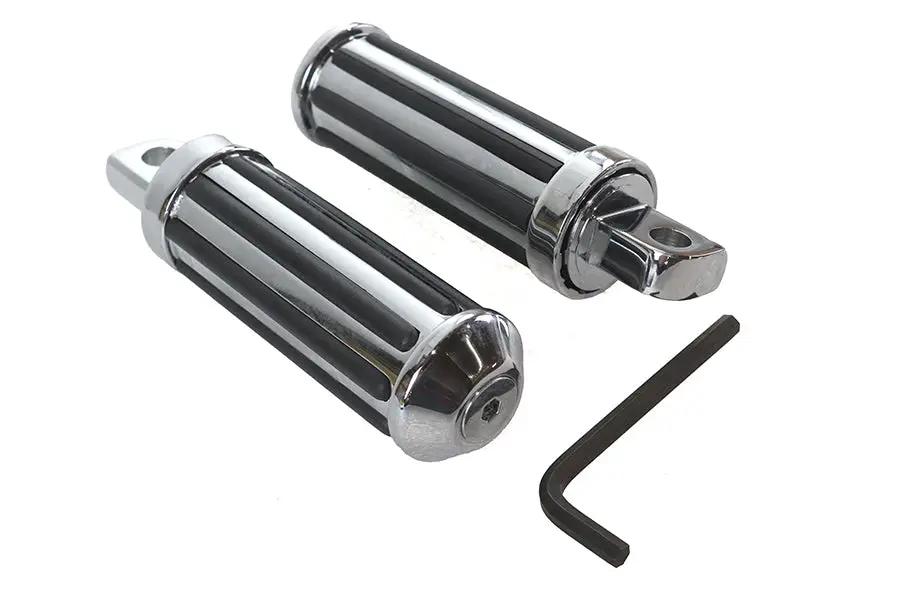 Wyatt Gatling 74430 Railer Style Driver Footpeg Set for Harley Davidson Softail Models by Wyatt Gatling