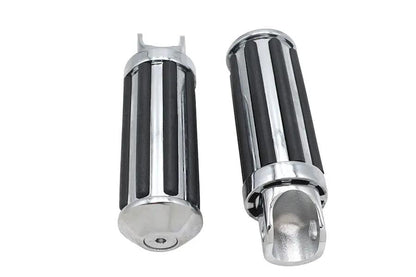 Wyatt Gatling Railer Style Driver Footpeg Set with Chrome Bolt Options by Wyatt Gatling