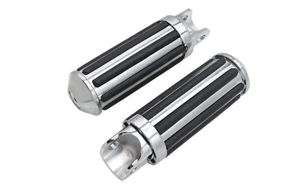 Wyatt Gatling Railer Style Driver Footpeg Set with Chrome Bolt Options by Wyatt Gatling