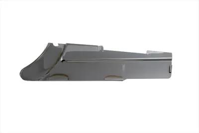 V-Twin Chrome Rear Belt Guard Lower for Belt Drive Models with 65 or 70 Tooth Pulley by V-Twin