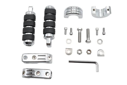 Wyatt Gatling Magna Ring Style Large Footpeg Set for Motorcycles by Wyatt Gatling