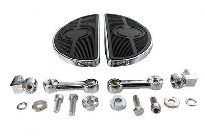 Wyatt Gatling Driver Adjustable Footboard Kit for Harley-Davidson FXST, FXWG, and FLST Models by Wyatt Gatling