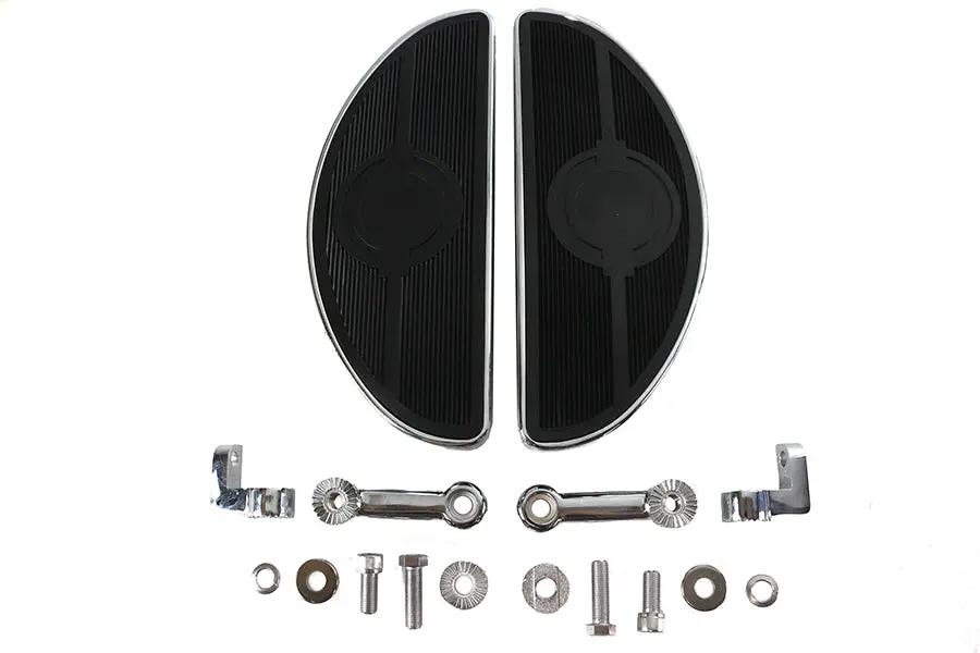 Wyatt Gatling Driver Adjustable Footboard Kit for Harley-Davidson FXST, FXWG, and FLST Models by Wyatt Gatling