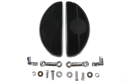 Wyatt Gatling Driver Adjustable Footboard Kit for Harley-Davidson FXST, FXWG, and FLST Models by Wyatt Gatling