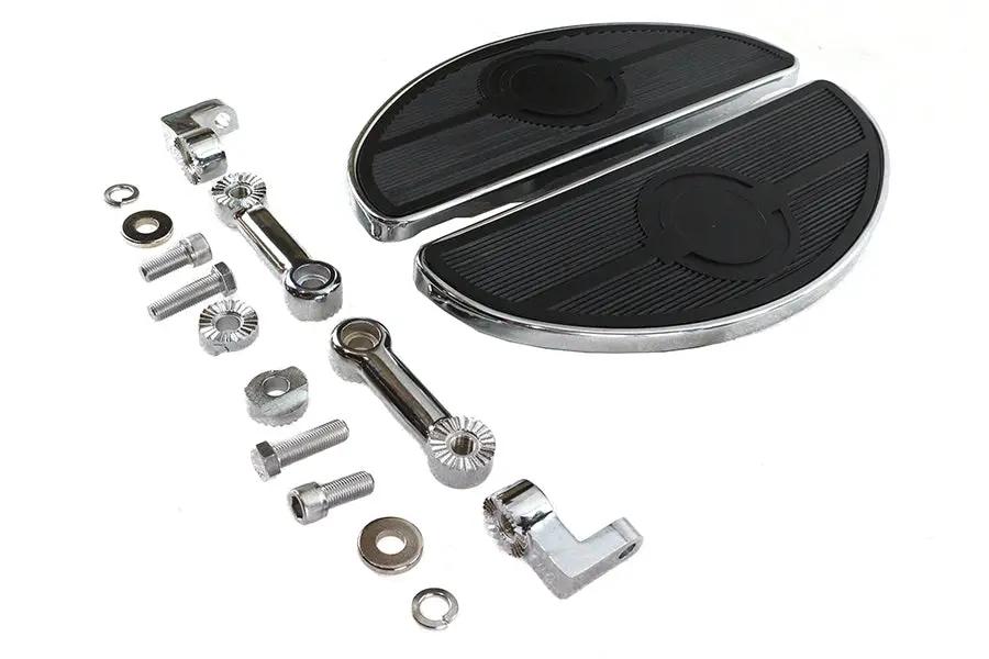 Wyatt Gatling Driver Adjustable Footboard Kit for Harley-Davidson FXST, FXWG, and FLST Models by Wyatt Gatling
