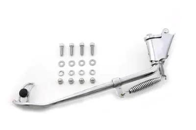 Wyatt Gatling Jiffy Kickstand Assembly Chrome Part 32-0469-1 for Harley Davidson FXST (1984-1993) by Wyatt Gatling