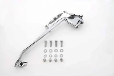 Wyatt Gatling Jiffy Kickstand Assembly Chrome Part 32-0469-1 for Harley Davidson FXST (1984-1993) by Wyatt Gatling
