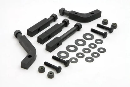 Wyatt Gatling Footboard Mount Bracket Kit Parkerized for Harley Davidson EL 1936-1945 by Wyatt Gatling
