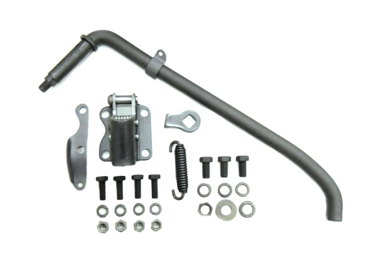 Wyatt Gatling Part 76875A Replica Parkerized Jiffy Kickstand Assembly Kit for 1936-1942 Harley Davidson EL and UL Models by Wyatt Gatling