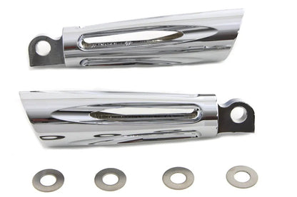 V-Twin Slasher Style Footpeg Set for Harley-Davidson Softail Models by V-Twin