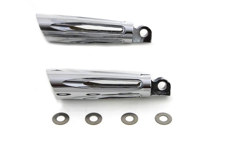 V-Twin Slasher Style Footpeg Set for Harley-Davidson Softail Models by V-Twin