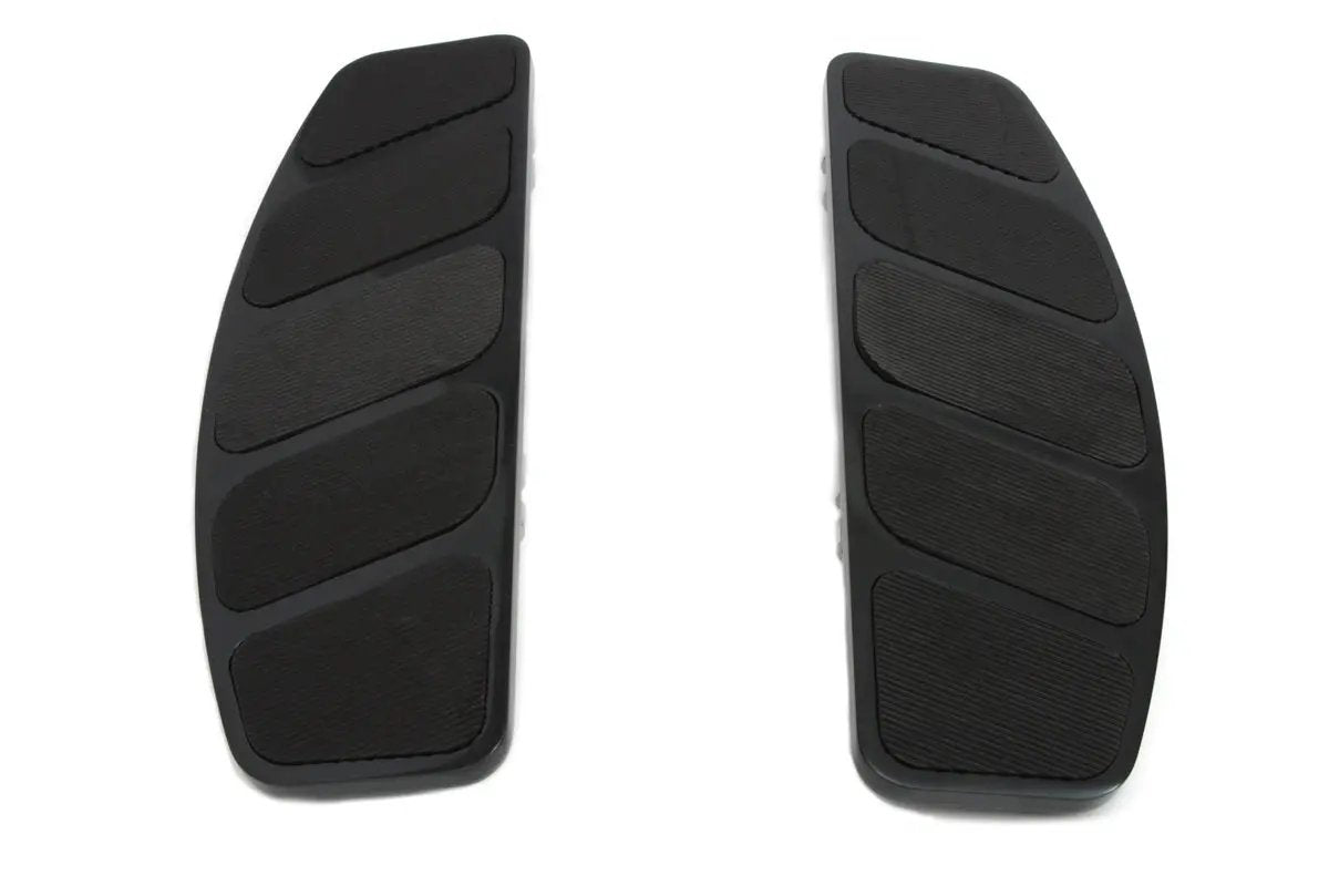 Wyatt Gatling Part 7716 Black Rectangular Footboard Set for Harley Davidson FLT (1980-1989) by Wyatt Gatling