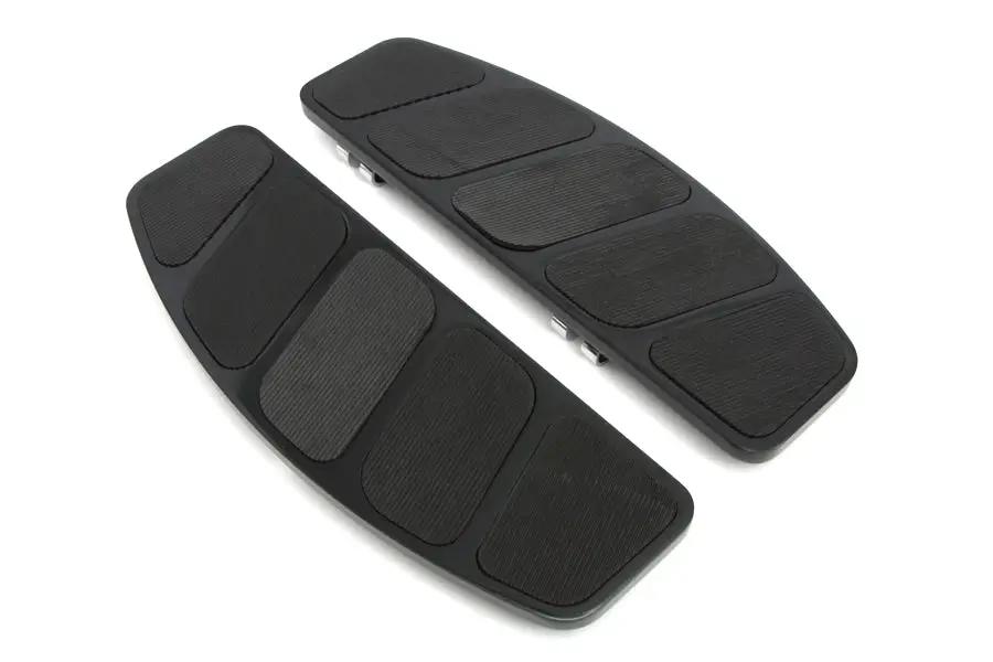 Wyatt Gatling Part 7716 Black Rectangular Footboard Set for Harley Davidson FLT (1980-1989) by Wyatt Gatling
