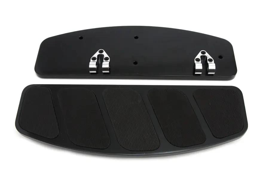 Wyatt Gatling Part 7716 Black Rectangular Footboard Set for Harley Davidson FLT (1980-1989) by Wyatt Gatling